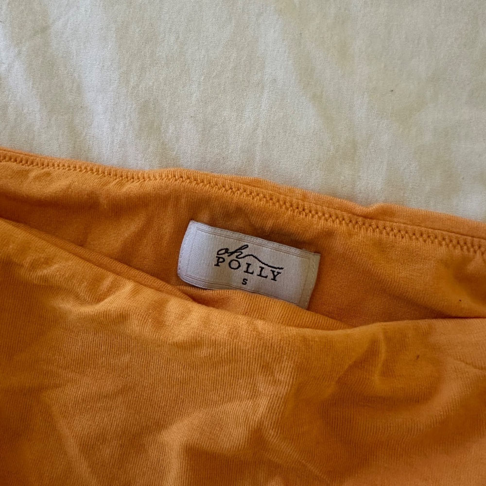 Oh Polly Ruched Mini Skirt - Picture 2 of 2